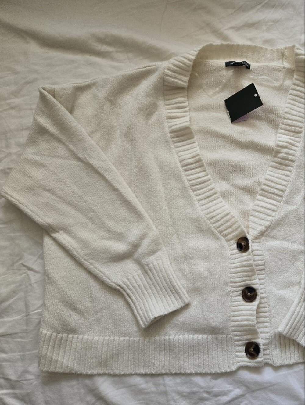 Wild Fable Cropped Boxy Cardigan